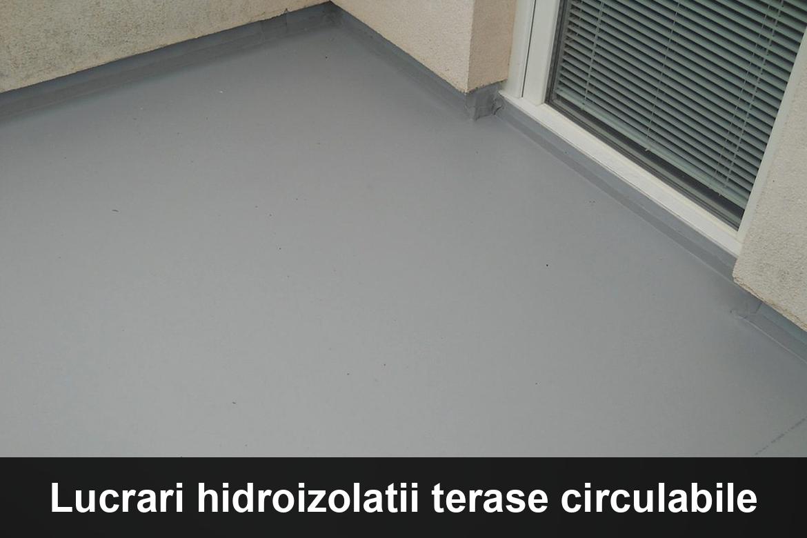 hidroizolatie terasa cu membrana bituminoasa