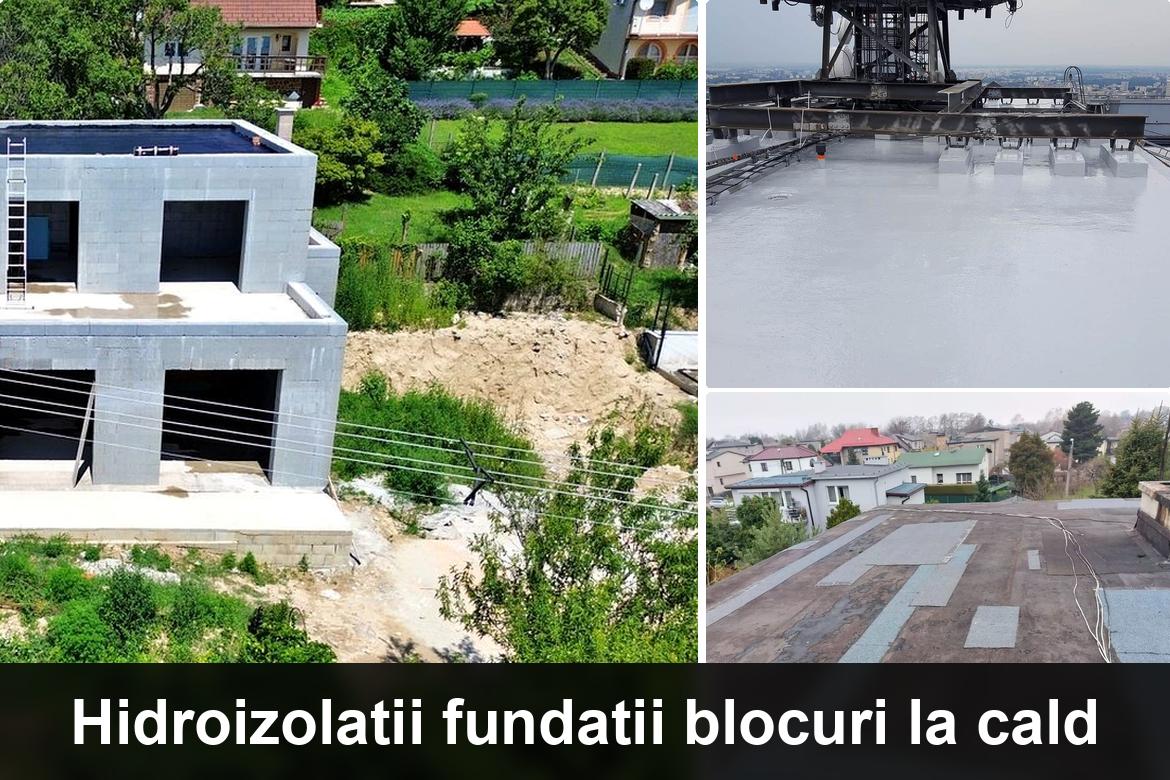 lucrare hidroizolatie terasa finalizata