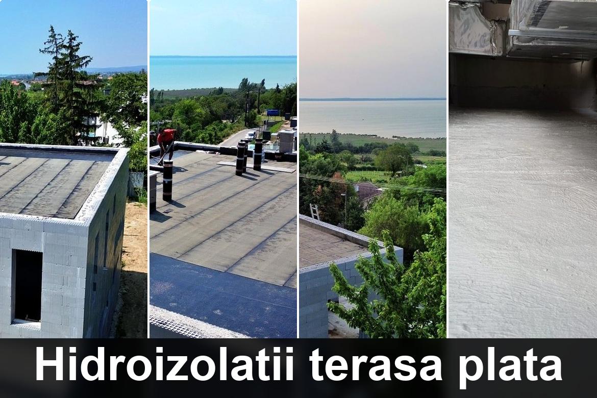 hidroizolatie terasa cu membrana bituminoasa