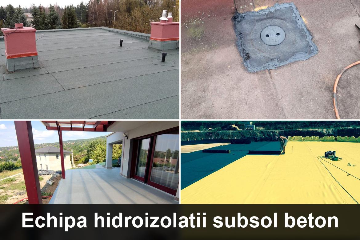 lucrare hidroizolatie terasa finalizata