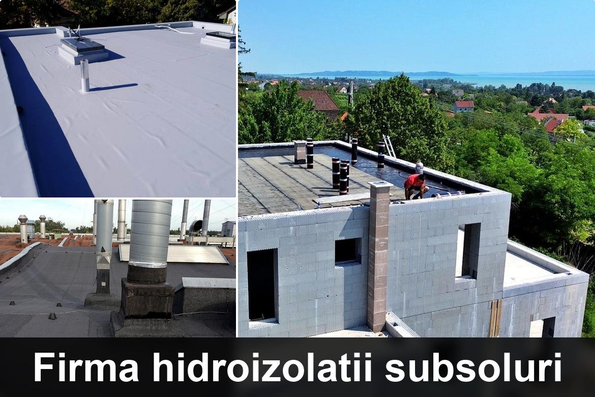 hidroizolatie terasa cu membrana bituminoasa