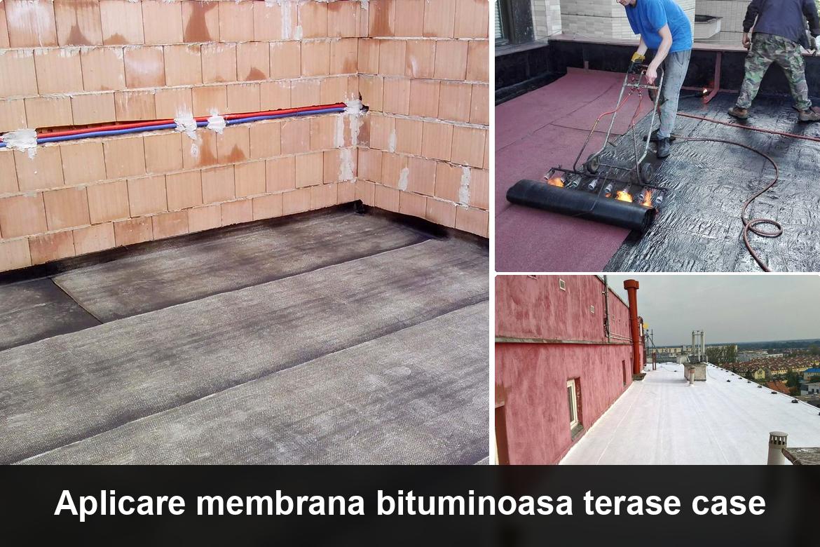lucrare hidroizolatie terasa finalizata