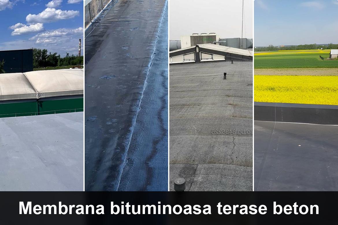 lucrare hidroizolatie terasa finalizata