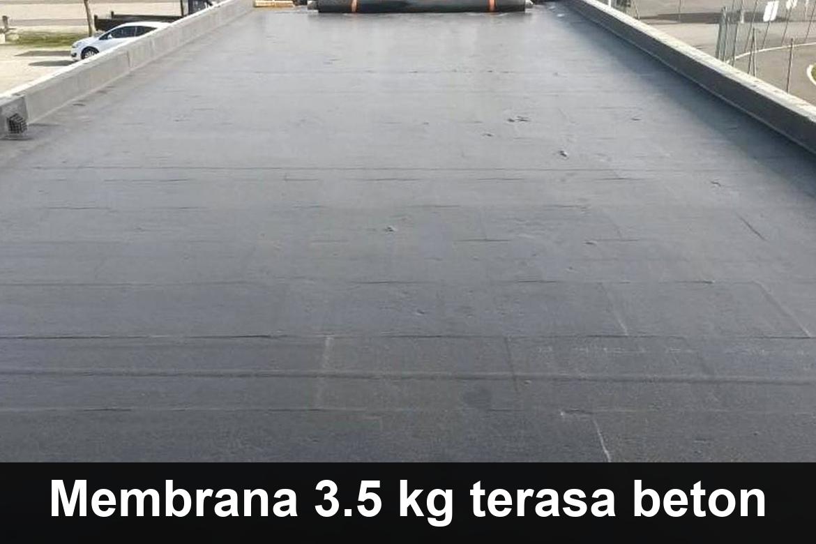 hidroizolatie terasa cu membrana bituminoasa