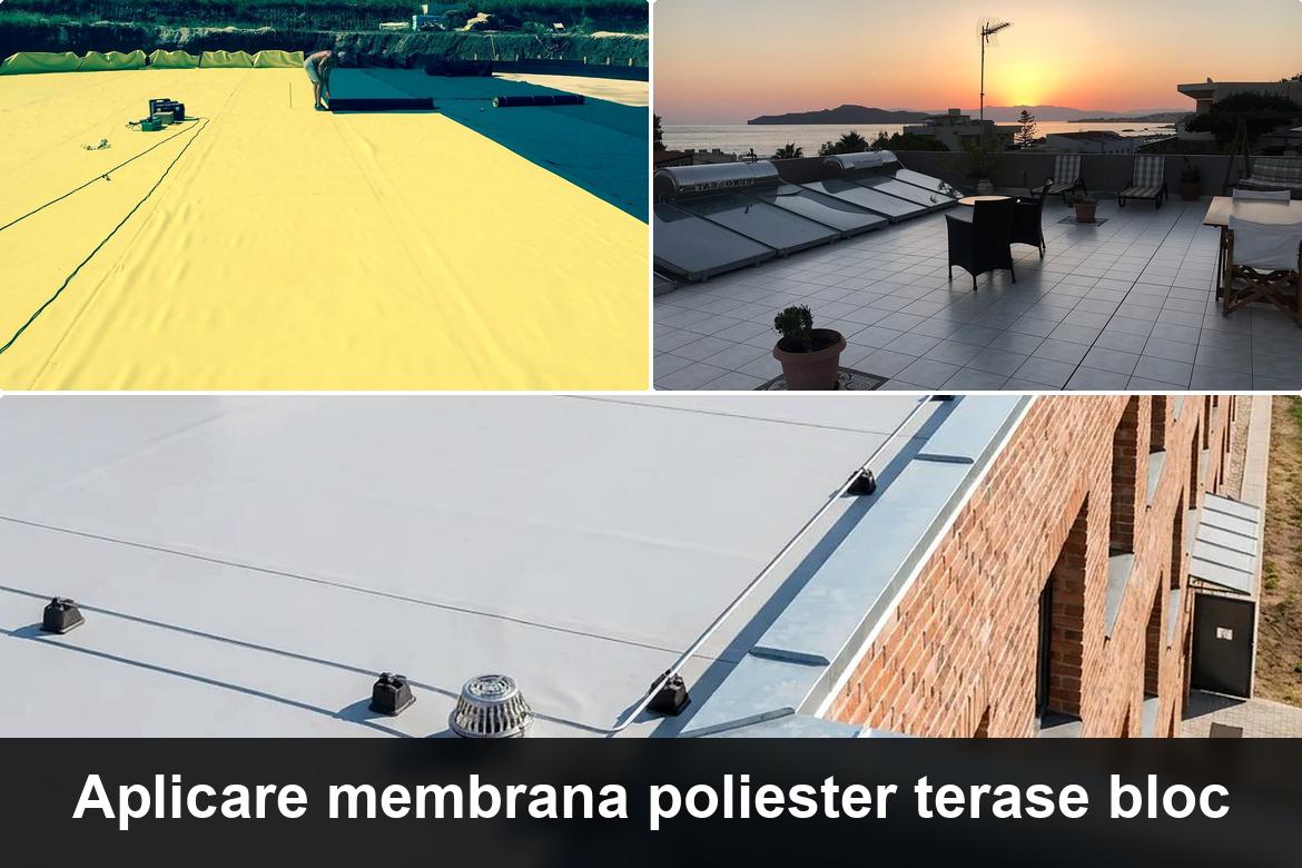 lucrare hidroizolatie terasa finalizata