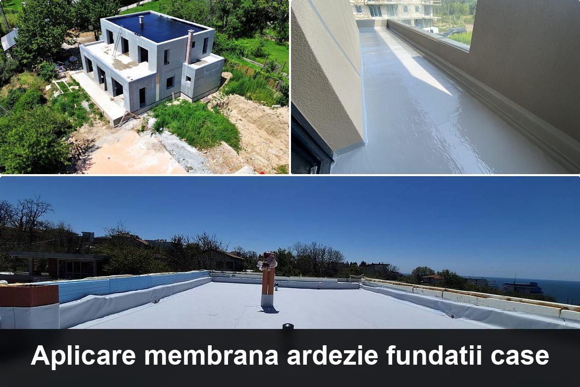 hidroizolatii terase baia de cris