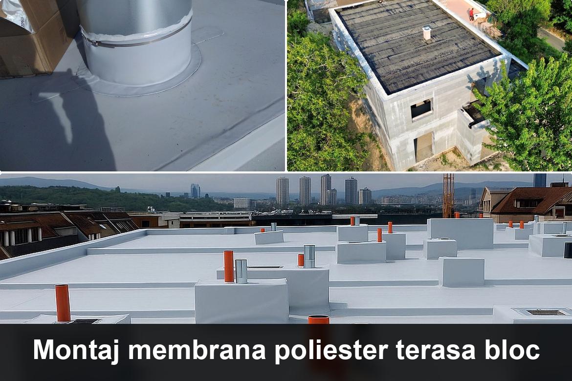 hidroizolatie terasa cu membrana bituminoasa
