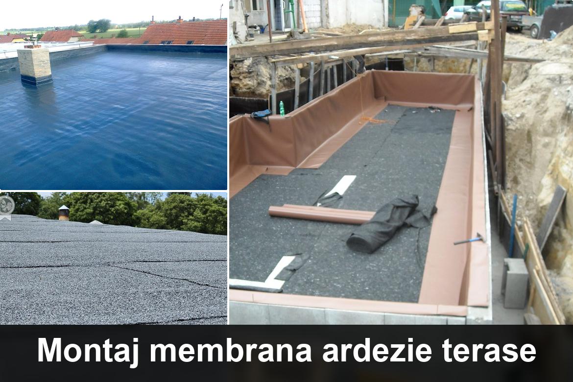lucrare hidroizolatie terasa finalizata