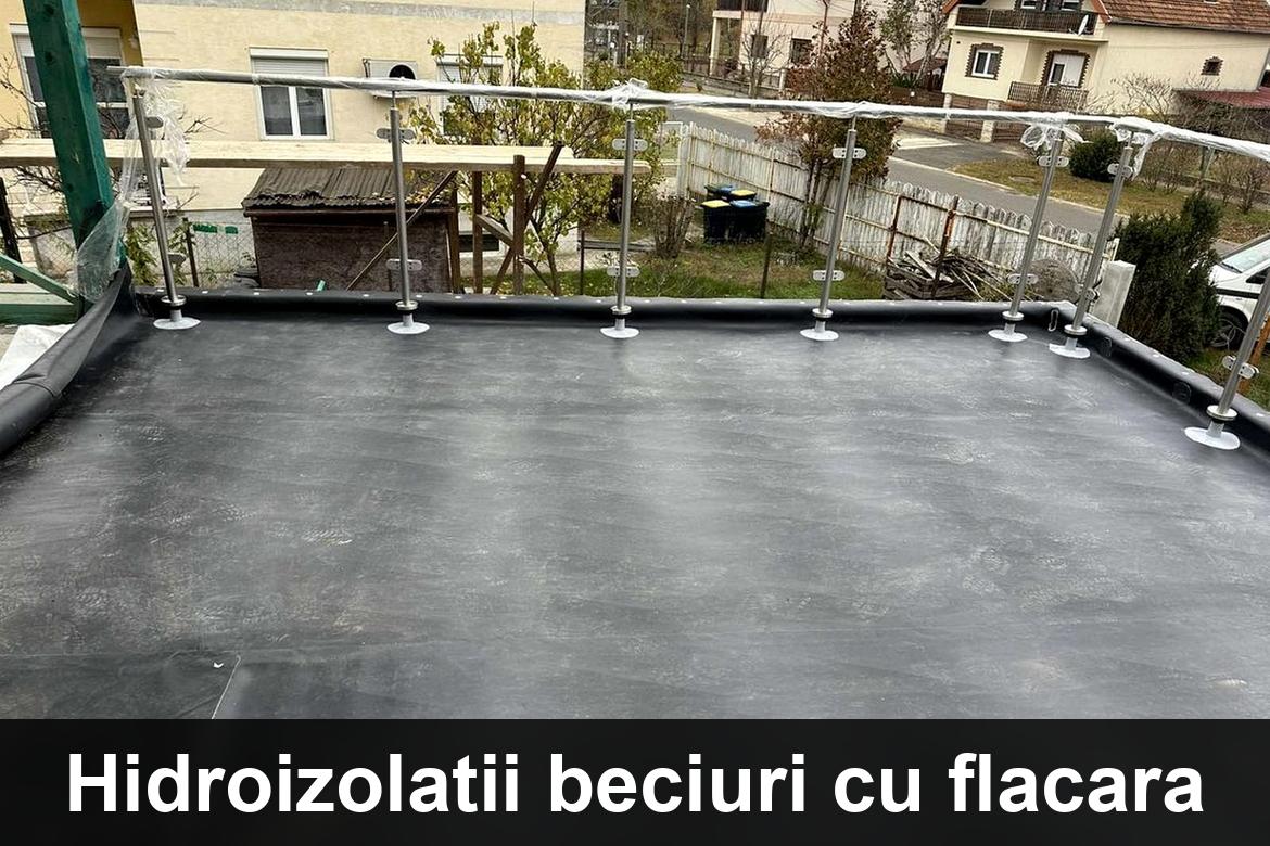 lucrare hidroizolatie terasa finalizata