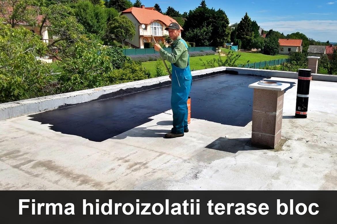 hidroizolatii terase barbulesti