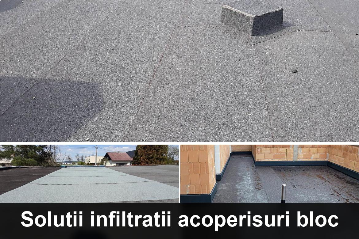 hidroizolatie terasa cu membrana bituminoasa