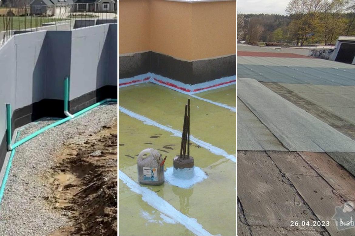 lucrare hidroizolatie terasa finalizata