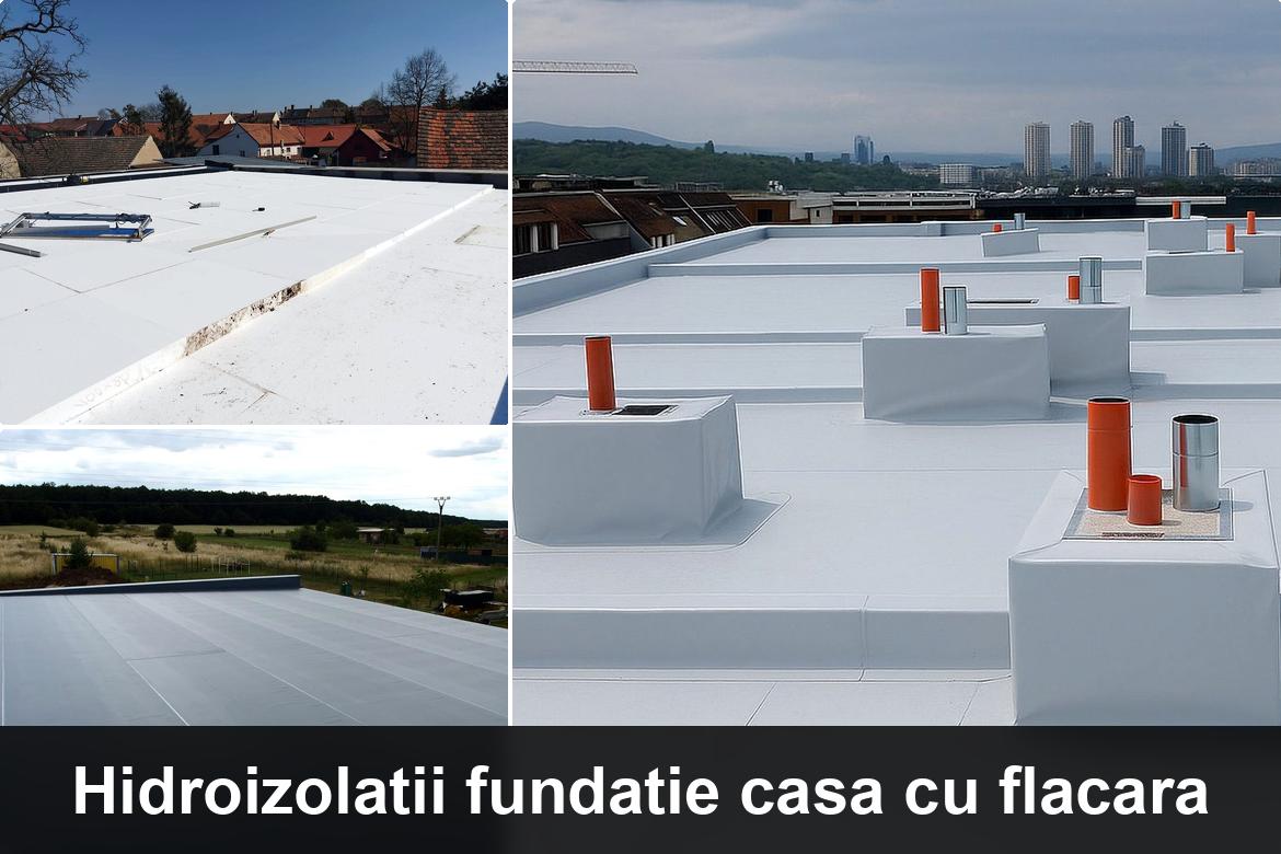 hidroizolatie terasa cu membrana bituminoasa