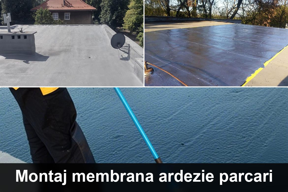 hidroizolatie terasa cu membrana bituminoasa