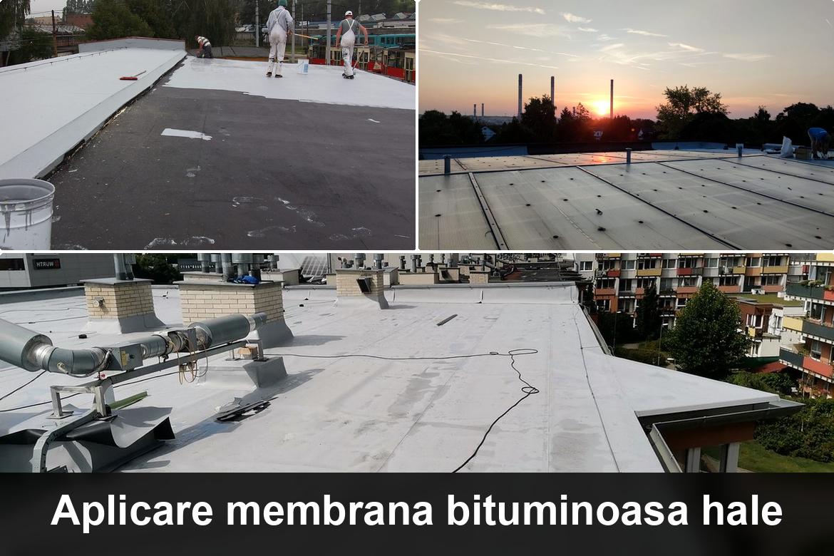 hidroizolatie terasa cu membrana bituminoasa