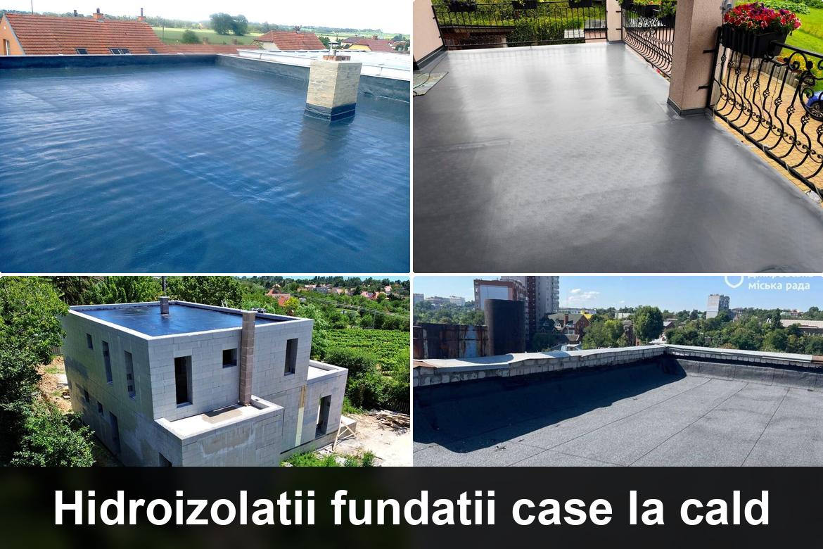 hidroizolatie terasa cu membrana bituminoasa