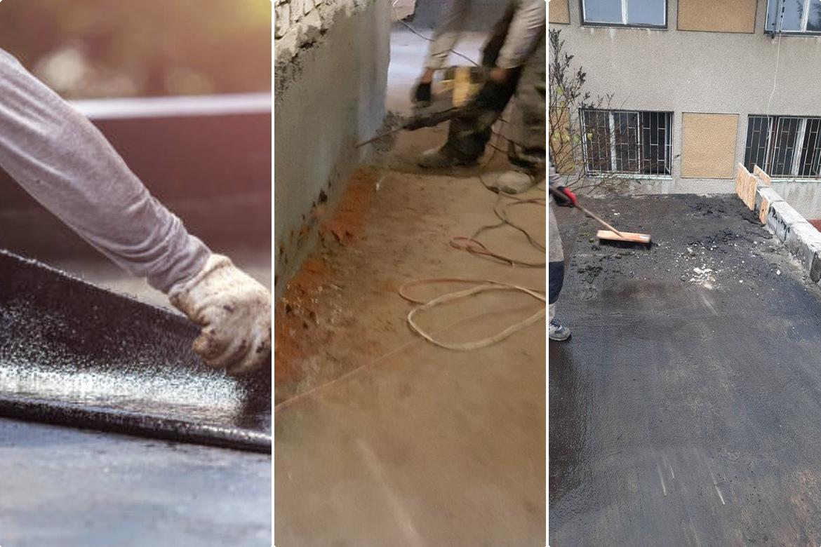 lucrare hidroizolatie terasa finalizata