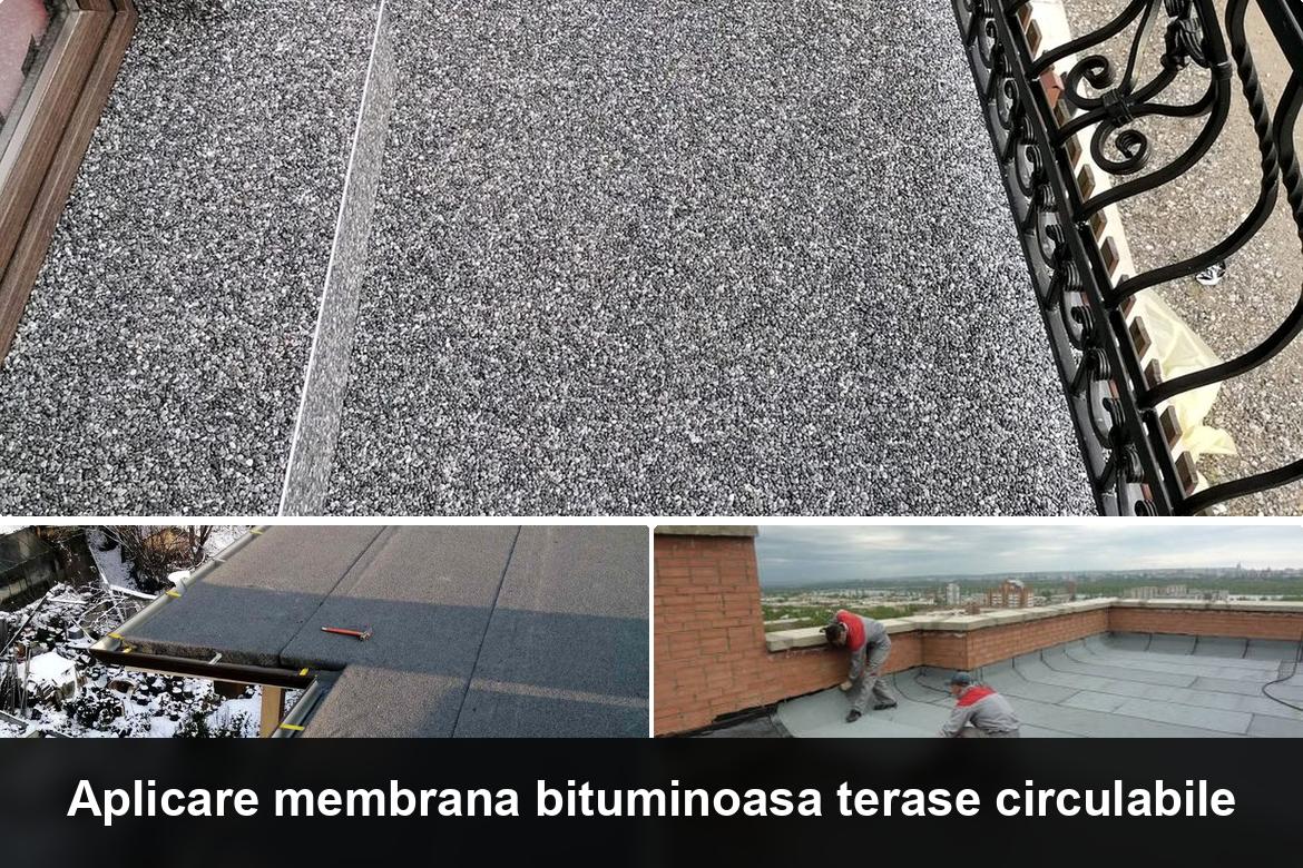 lucrare hidroizolatie terasa finalizata