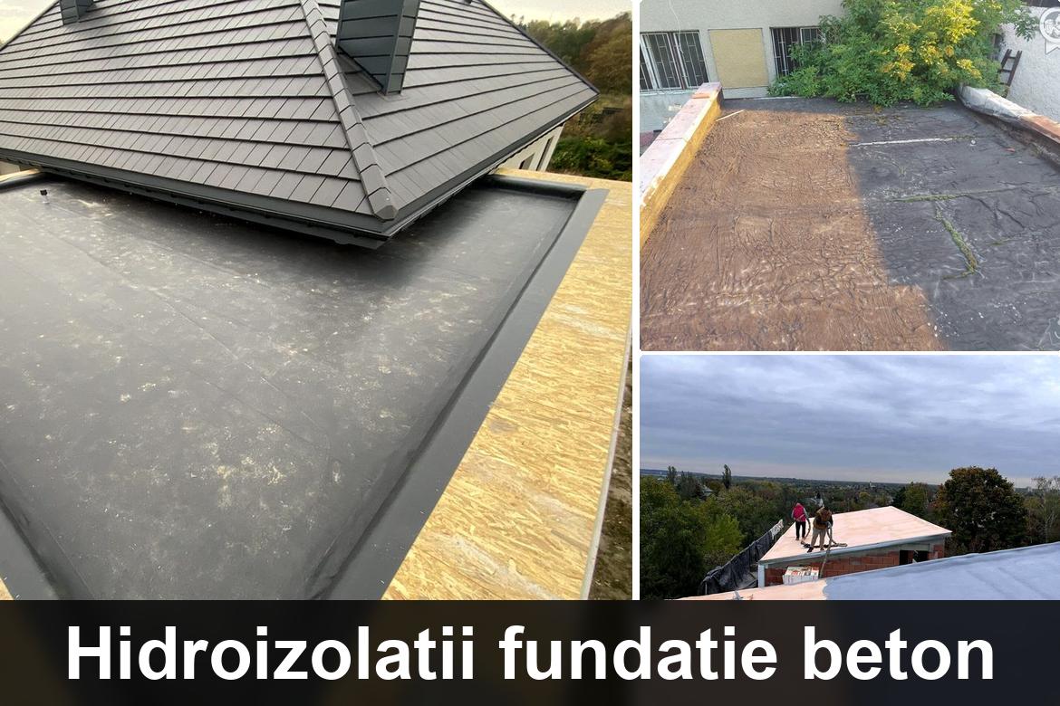 lucrare hidroizolatie terasa finalizata