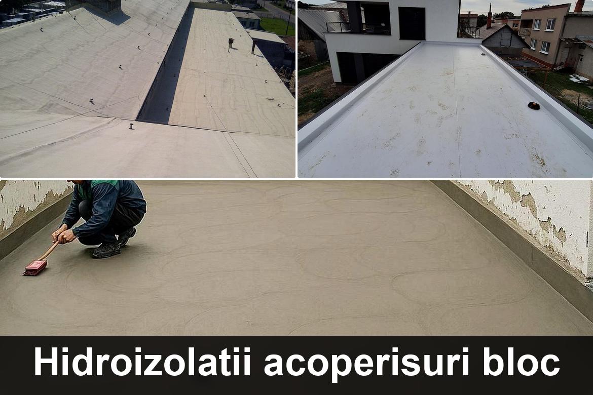 hidroizolatii terase bolintin-vale