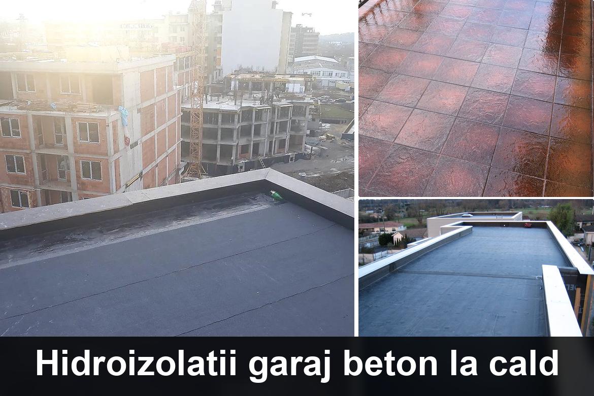 hidroizolatie terasa cu membrana bituminoasa