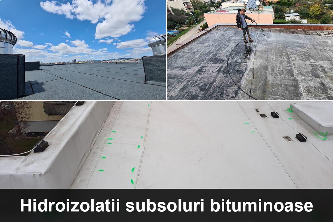 hidroizolatie terasa cu membrana bituminoasa