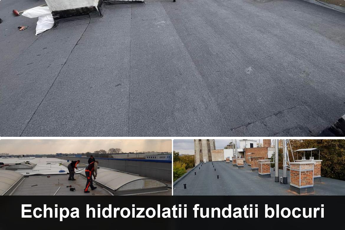 hidroizolatie terasa cu membrana bituminoasa