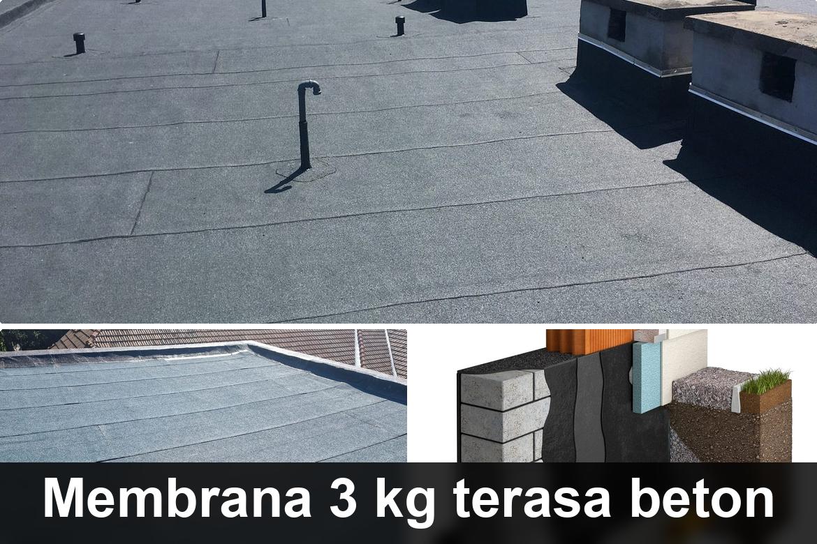 lucrare hidroizolatie terasa finalizata