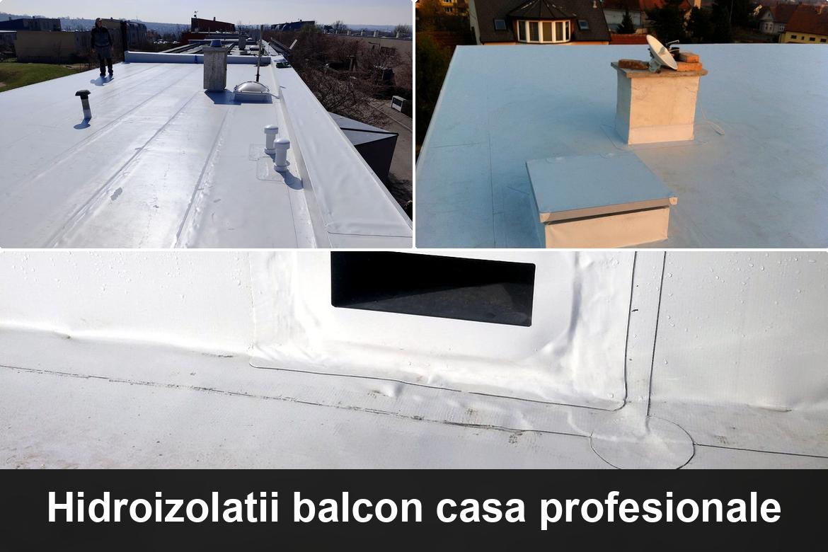 lucrare hidroizolatie terasa finalizata