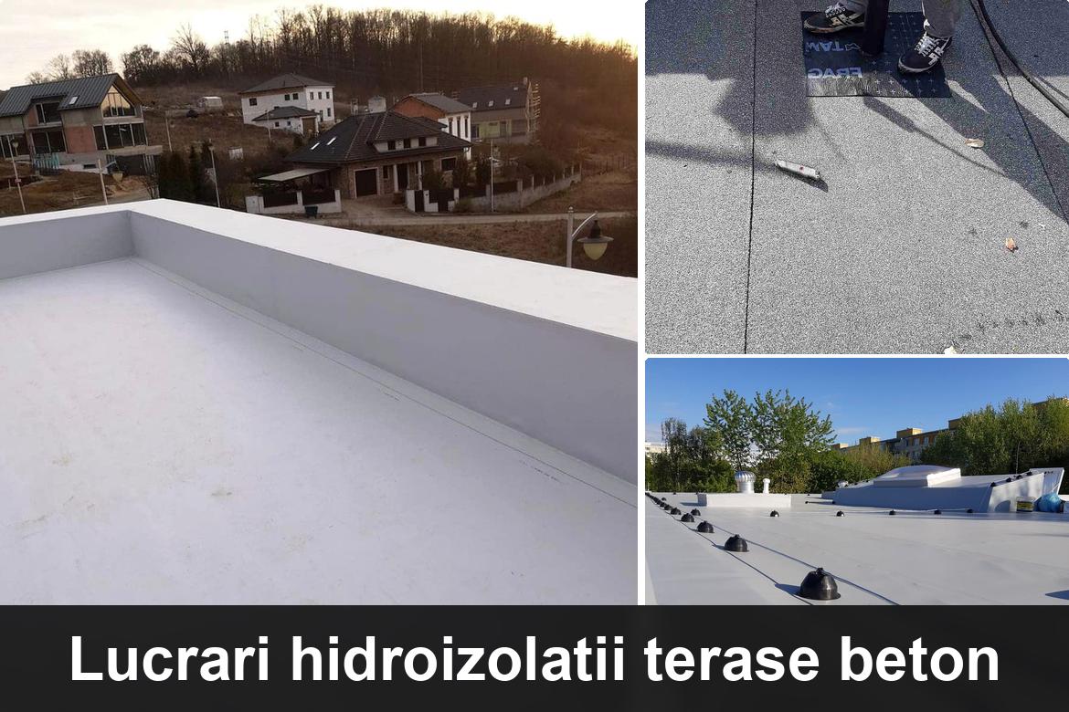 lucrare hidroizolatie terasa finalizata