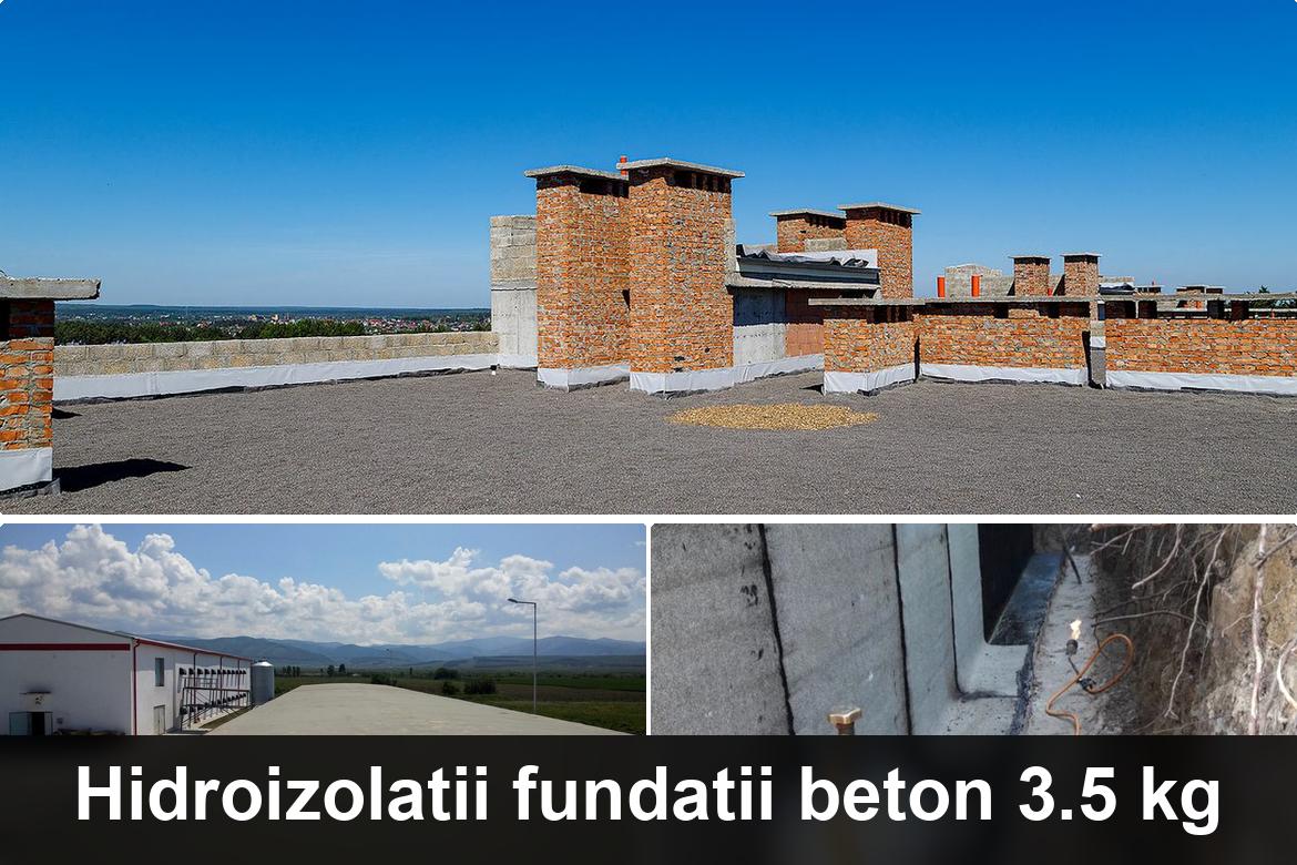 hidroizolatie terasa cu membrana bituminoasa