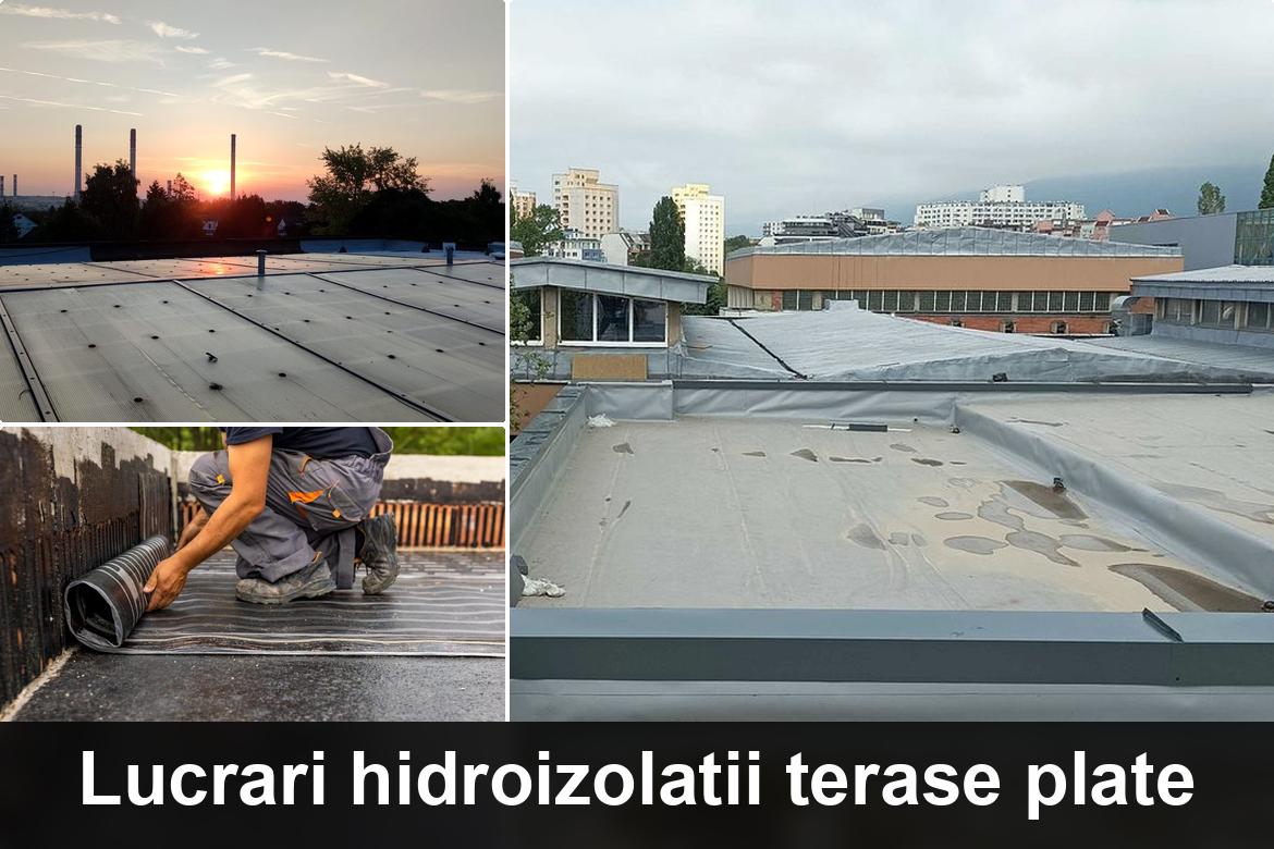 hidroizolatie terasa cu membrana bituminoasa