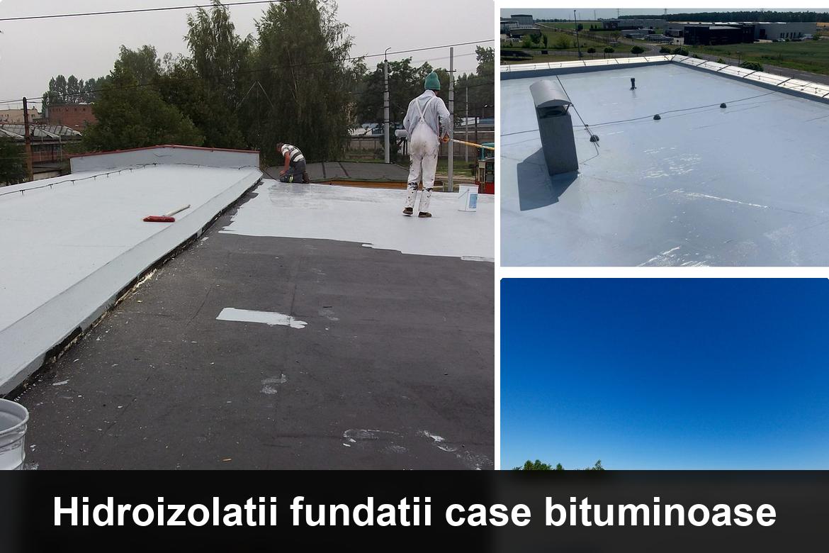 hidroizolatie terasa cu membrana bituminoasa