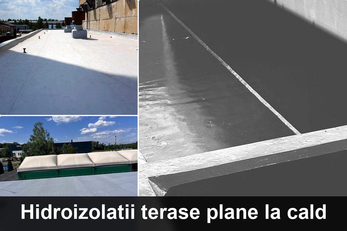 lucrare hidroizolatie terasa finalizata