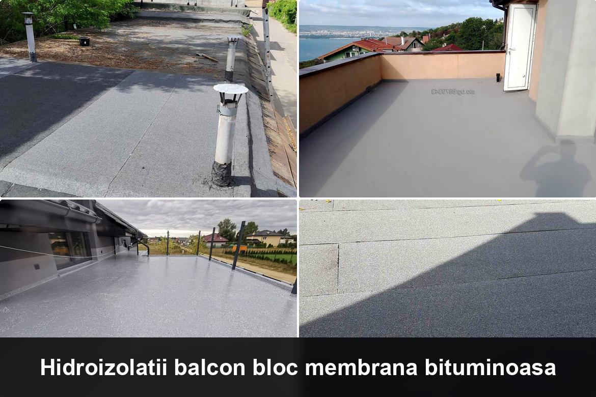 hidroizolatii terase cajvana