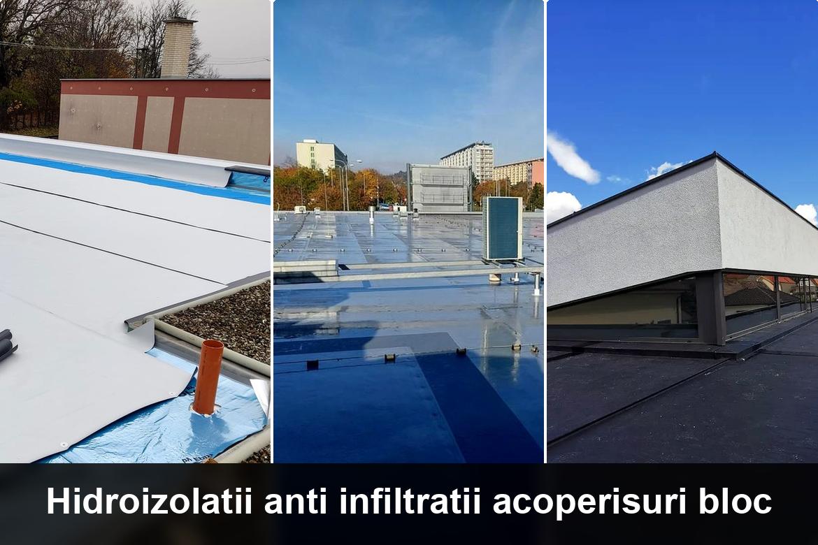 hidroizolatie terasa cu membrana bituminoasa