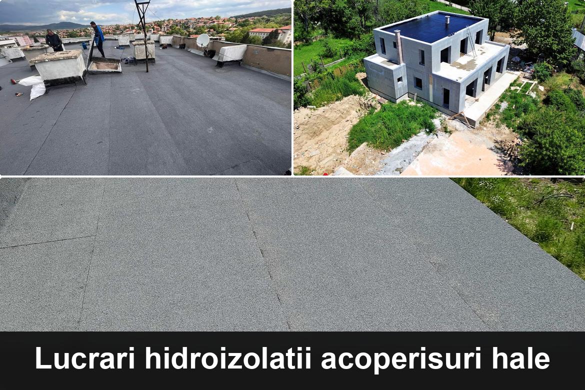 hidroizolatie terasa cu membrana bituminoasa
