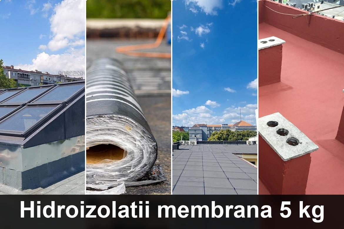 hidroizolatie terasa cu membrana bituminoasa