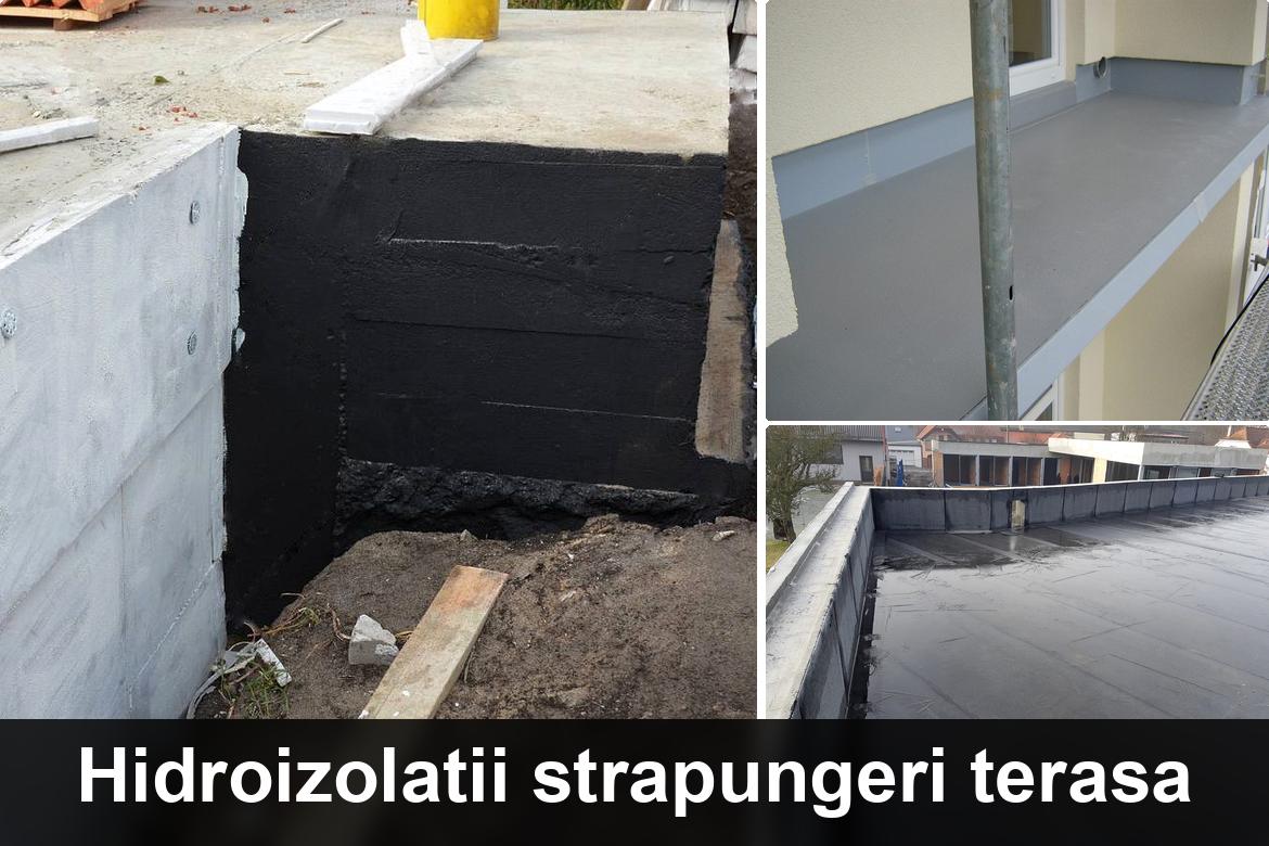 lucrare hidroizolatie terasa finalizata