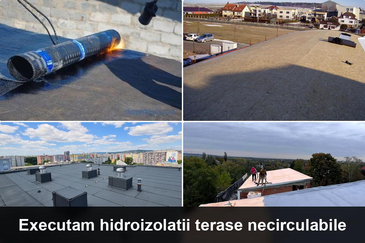 lucrare hidroizolatie terasa finalizata