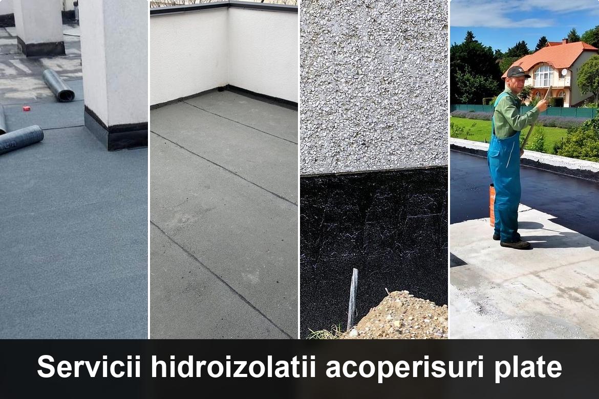 hidroizolatie terasa cu membrana bituminoasa