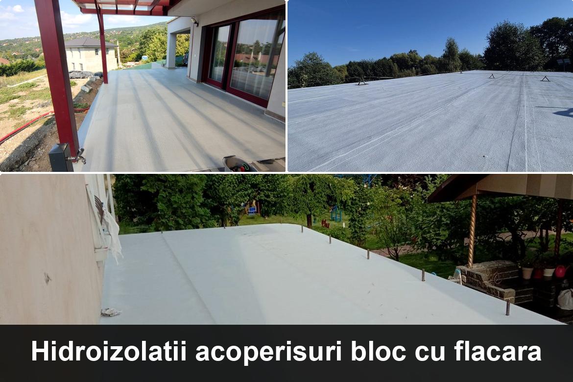 lucrare hidroizolatie terasa finalizata