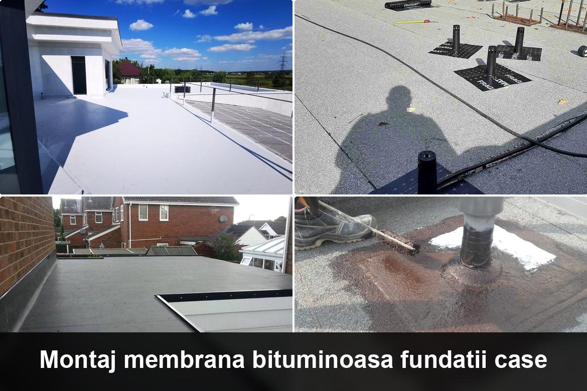 hidroizolatie terasa cu membrana bituminoasa