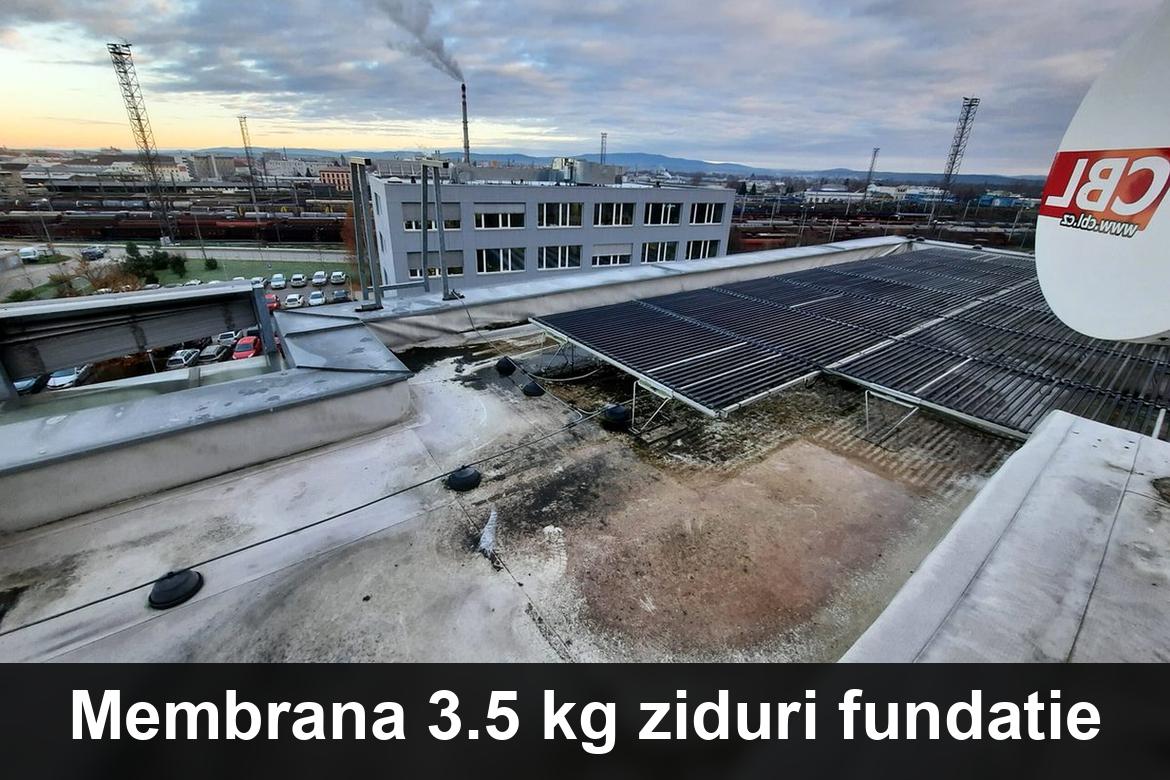 lucrare hidroizolatie terasa finalizata