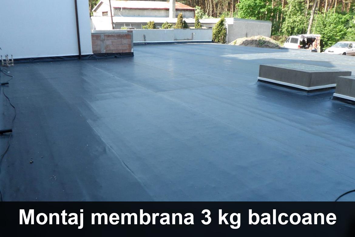 hidroizolatie terasa cu membrana bituminoasa