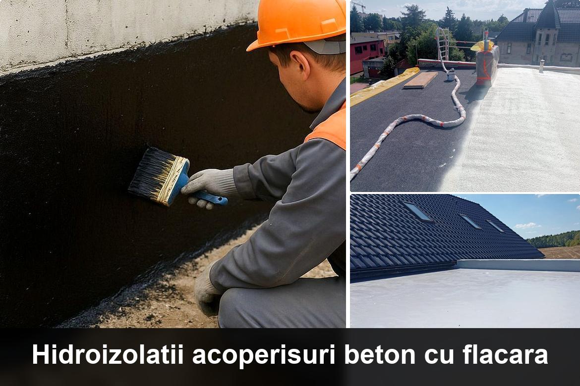 hidroizolatie terasa cu membrana bituminoasa