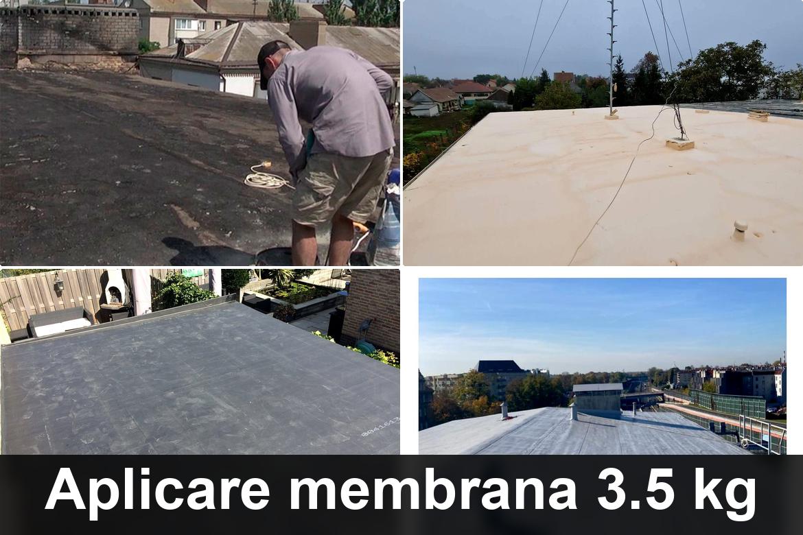 hidroizolatie terasa cu membrana bituminoasa