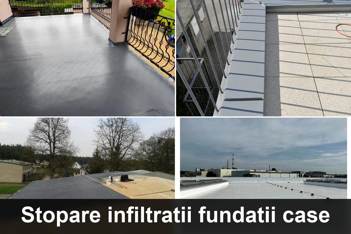 hidroizolatie terasa cu membrana bituminoasa