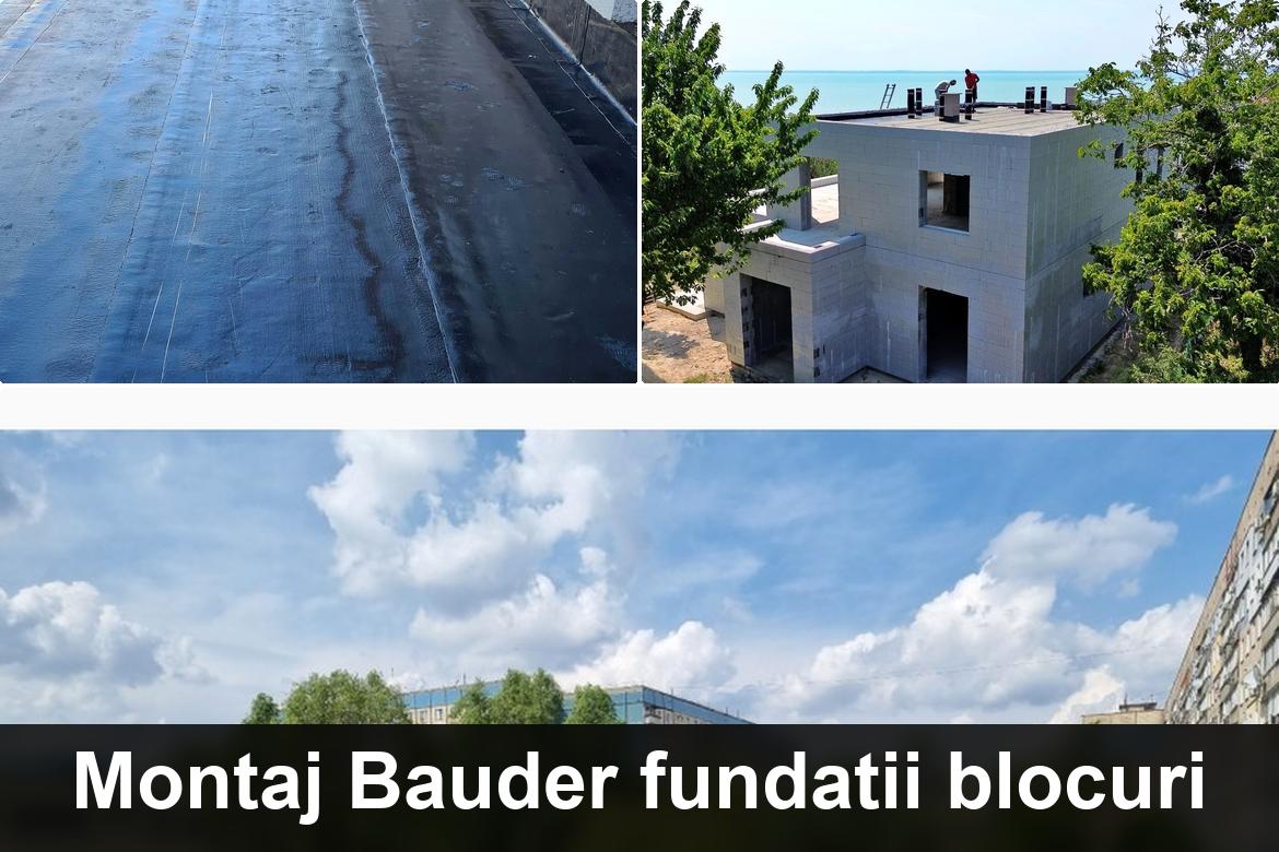 hidroizolatie terasa cu membrana bituminoasa