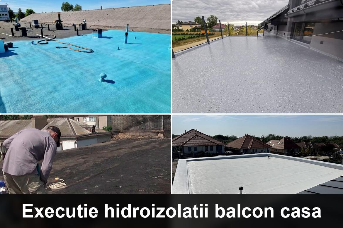 hidroizolatie terasa cu membrana bituminoasa